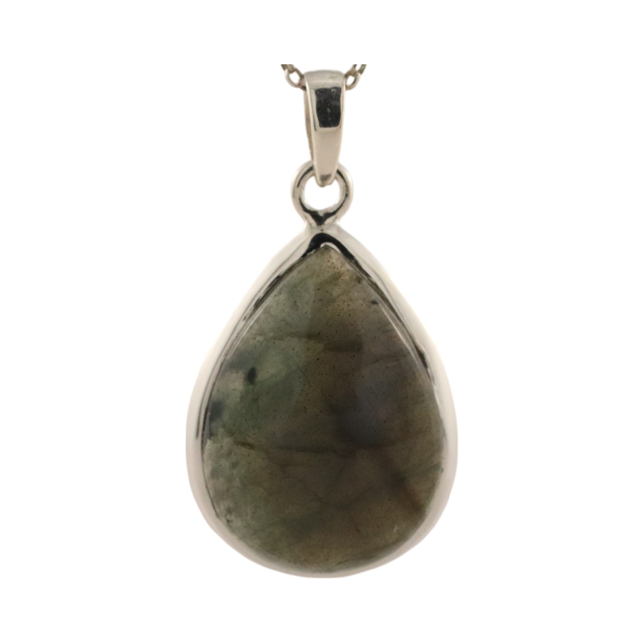 Discover the Magical Charm of a Tear Drop Shape Labradorite Pendant – Shop Now! - Image 2