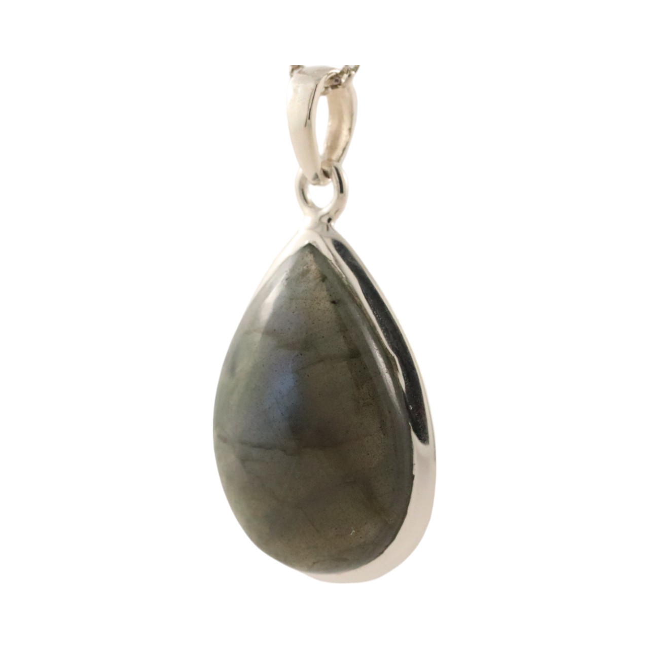 Discover the Magical Charm of a Tear Drop Shape Labradorite Pendant – Shop Now! - Image 3