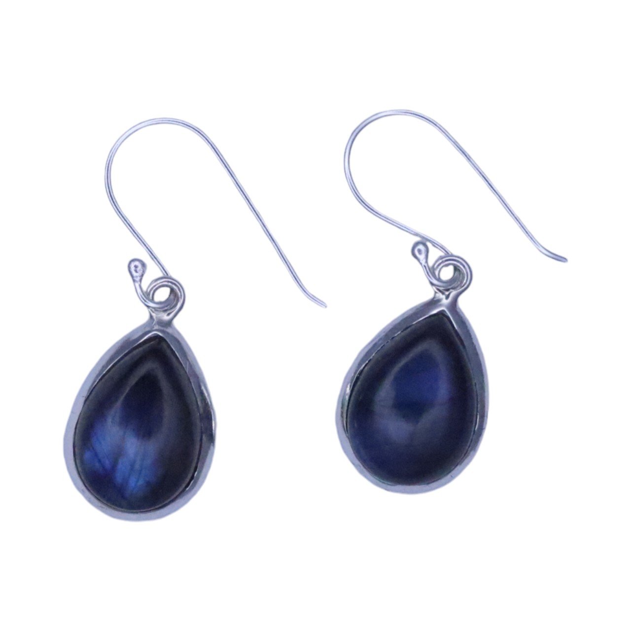 Sparkle and Shine: Labradorite Sterling Silver Drop Earrings | Shop Now! - Image 2