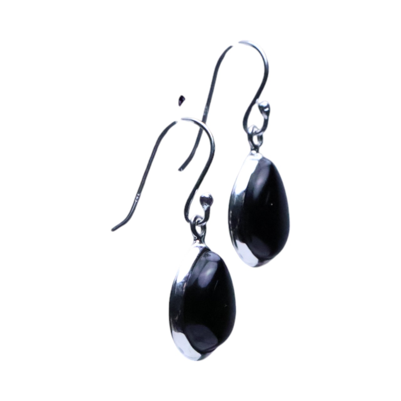 Stunning Black Onyx Sterling Silver Drop Earrings - Elevate Your Style Now! - Image 3