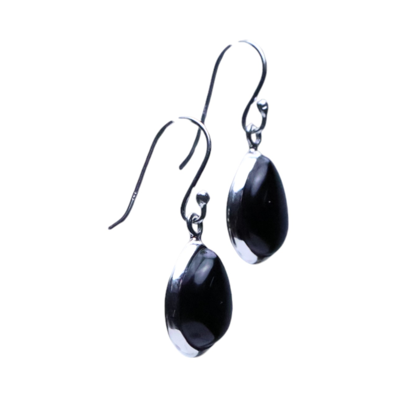 Stunning Black Onyx Sterling Silver Drop Earrings - Elevate Your Style Now! - Image 4