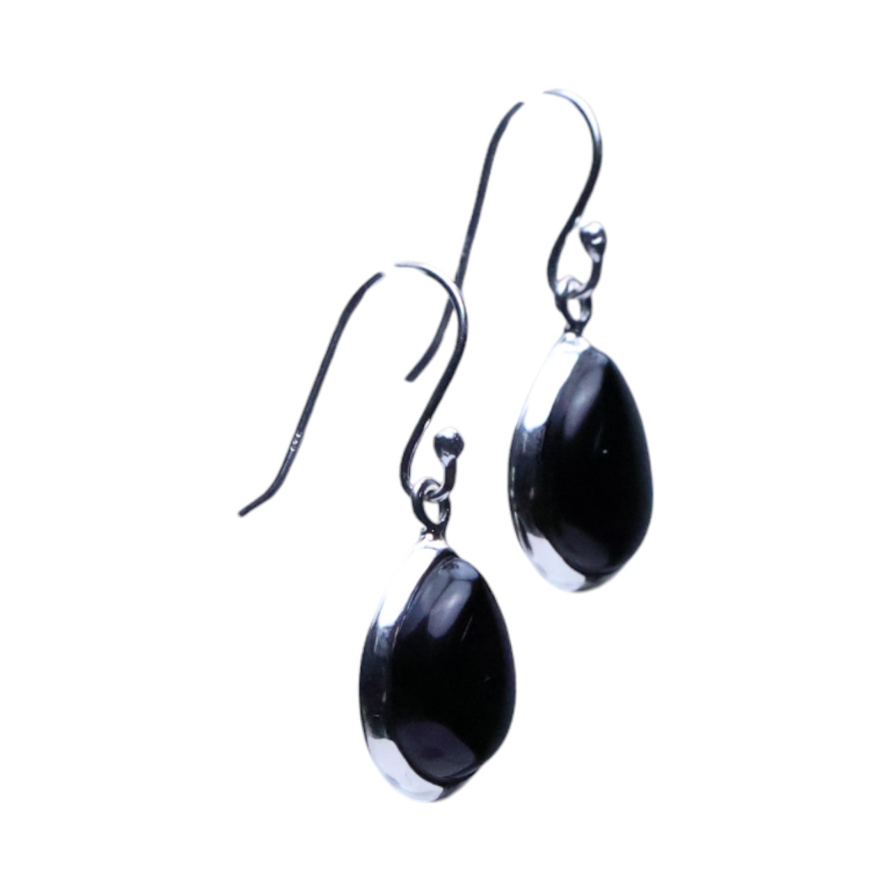 Stunning Black Onyx Sterling Silver Drop Earrings - Elevate Your Style Now! - Image 6