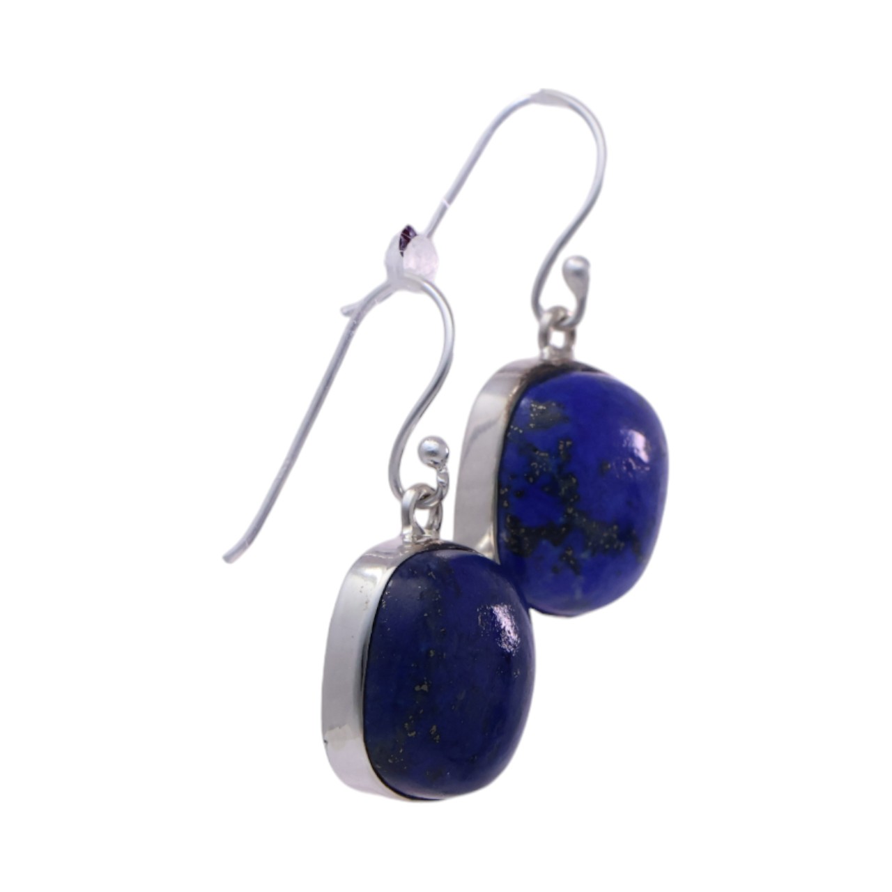 Shine with Style: Square Lapis Lazuli Earrings | Enhance Your Look Now! - Image 4