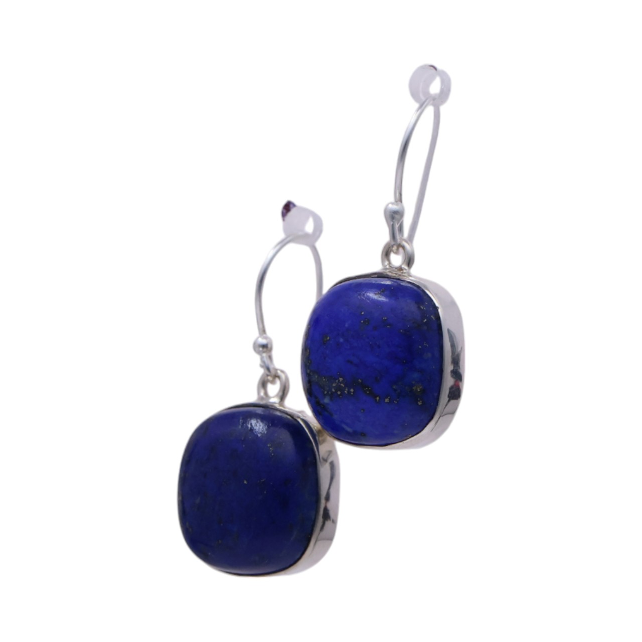 Shine with Style: Square Lapis Lazuli Earrings | Enhance Your Look Now! - Image 5