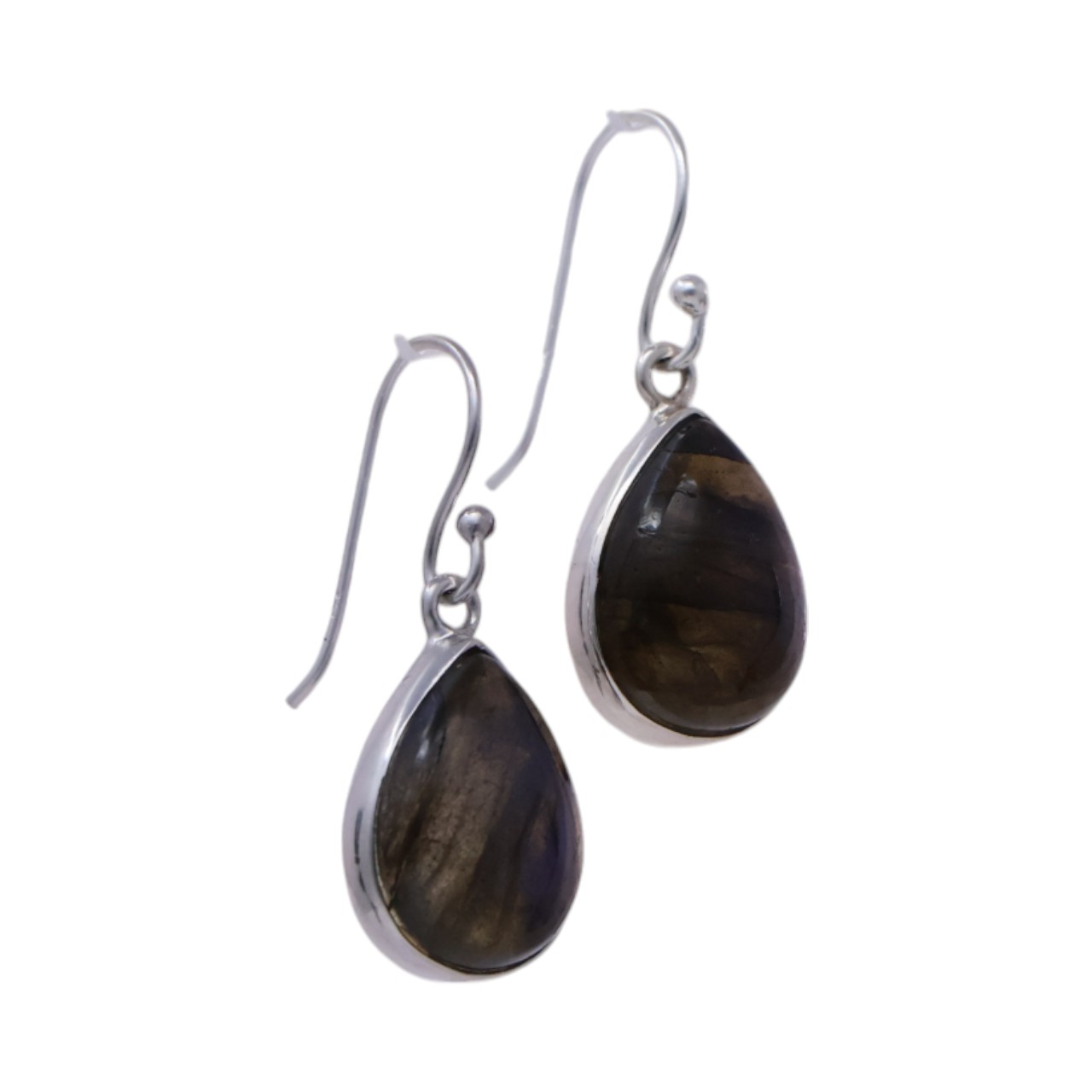 Labradorite Sterling Silver Drop Earrings - Handcrafted Perfection for Every Occasion! - Image 3