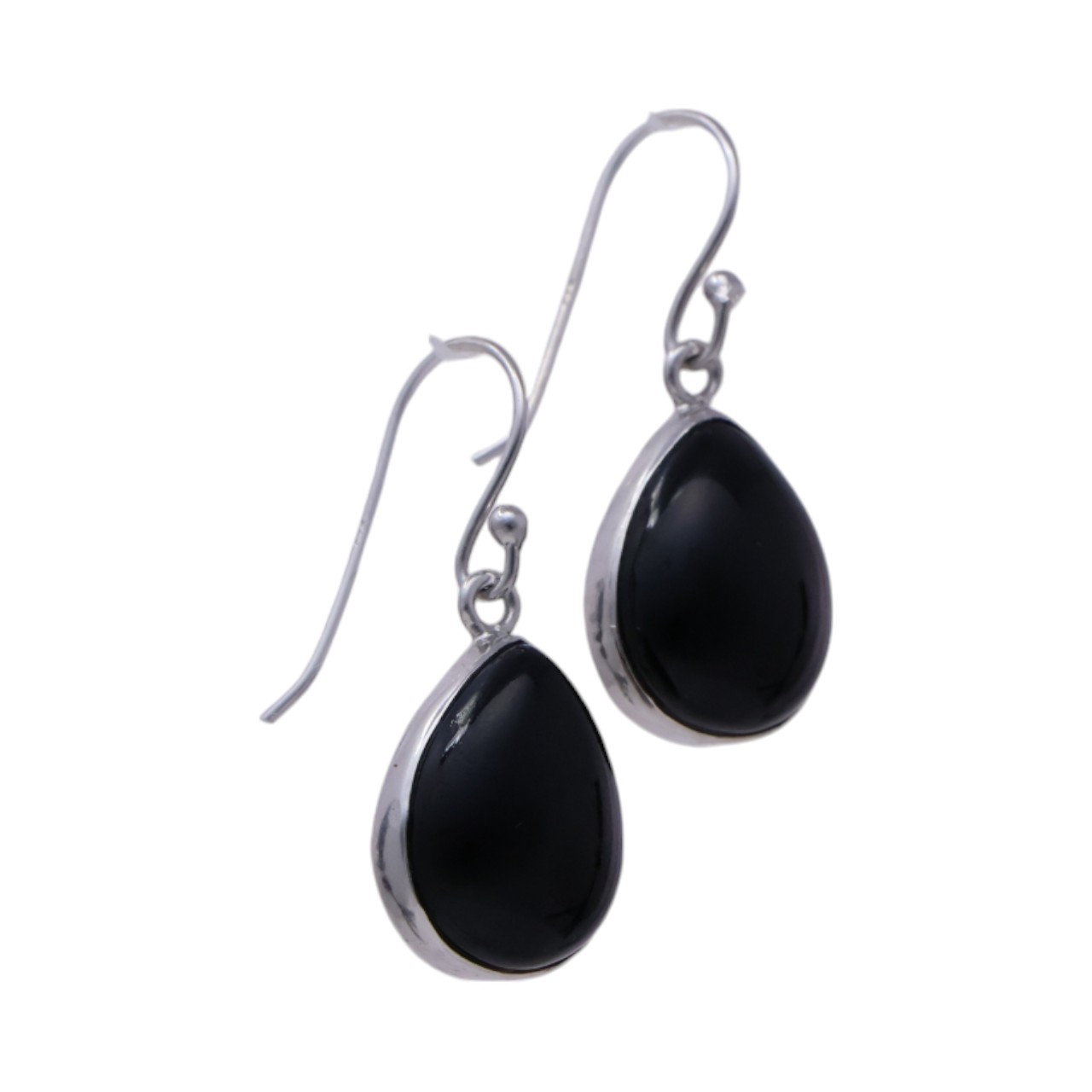 Stunning Black Onyx Sterling Silver Drop Earrings - Elevate Your Style with These Timeless Pieces! - Image 4