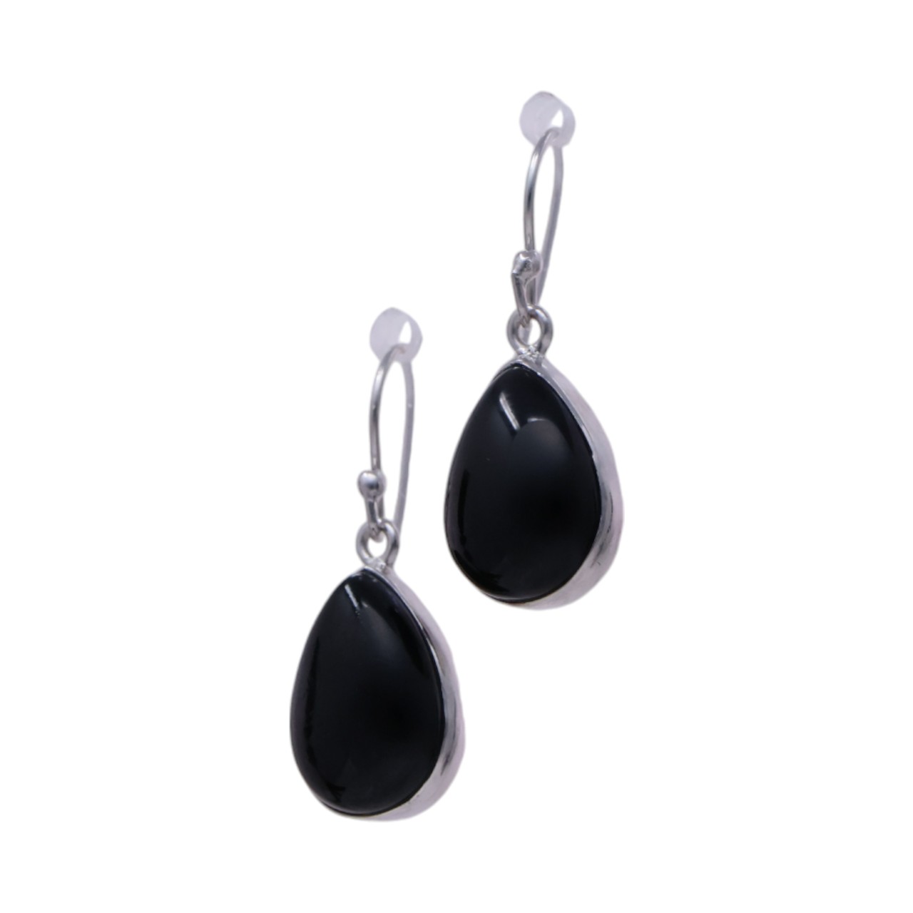 Stunning Black Onyx Sterling Silver Drop Earrings - Elevate Your Style with These Timeless Pieces! - Image 3