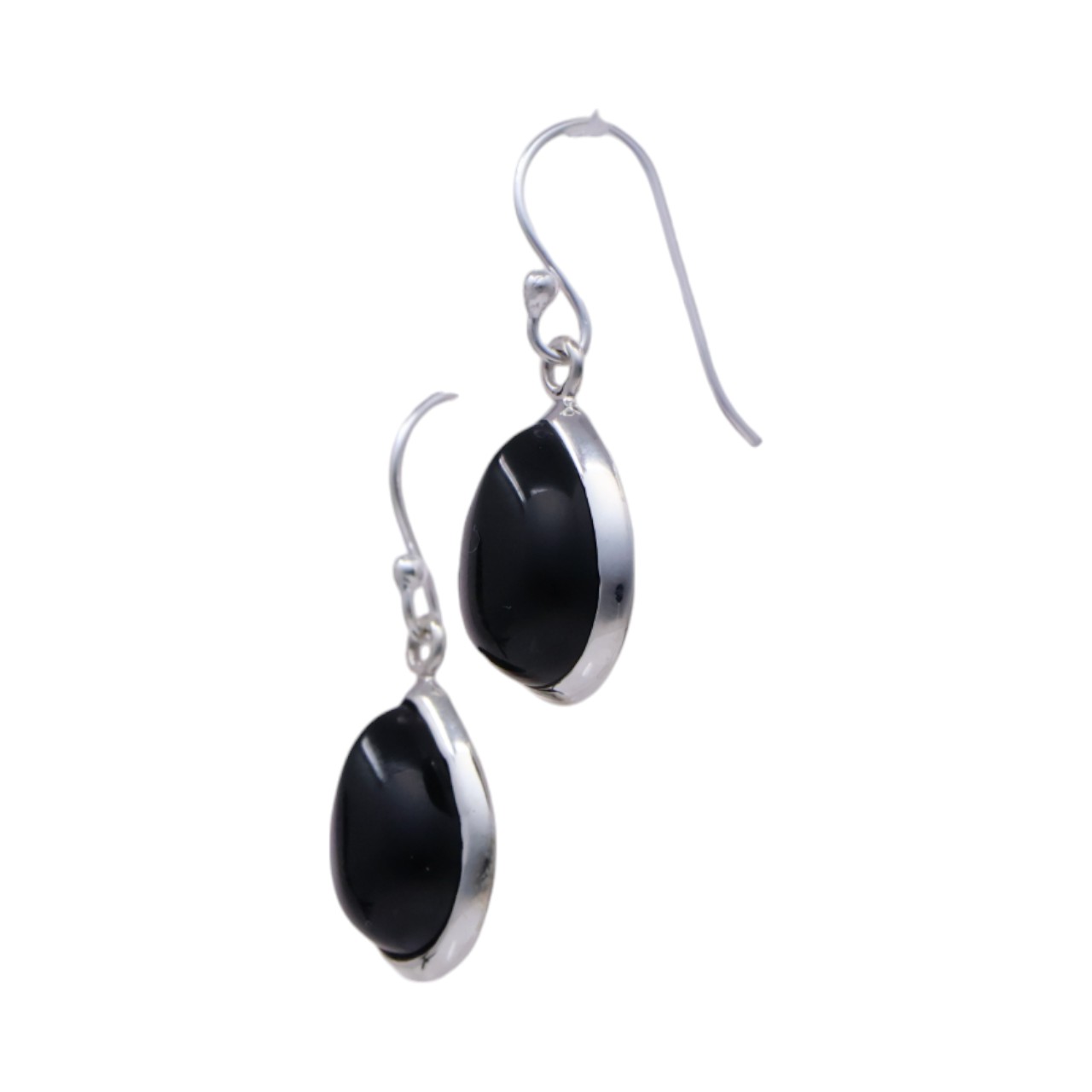 Stunning Black Onyx Sterling Silver Drop Earrings - Elevate Your Style with These Timeless Pieces! - Image 6