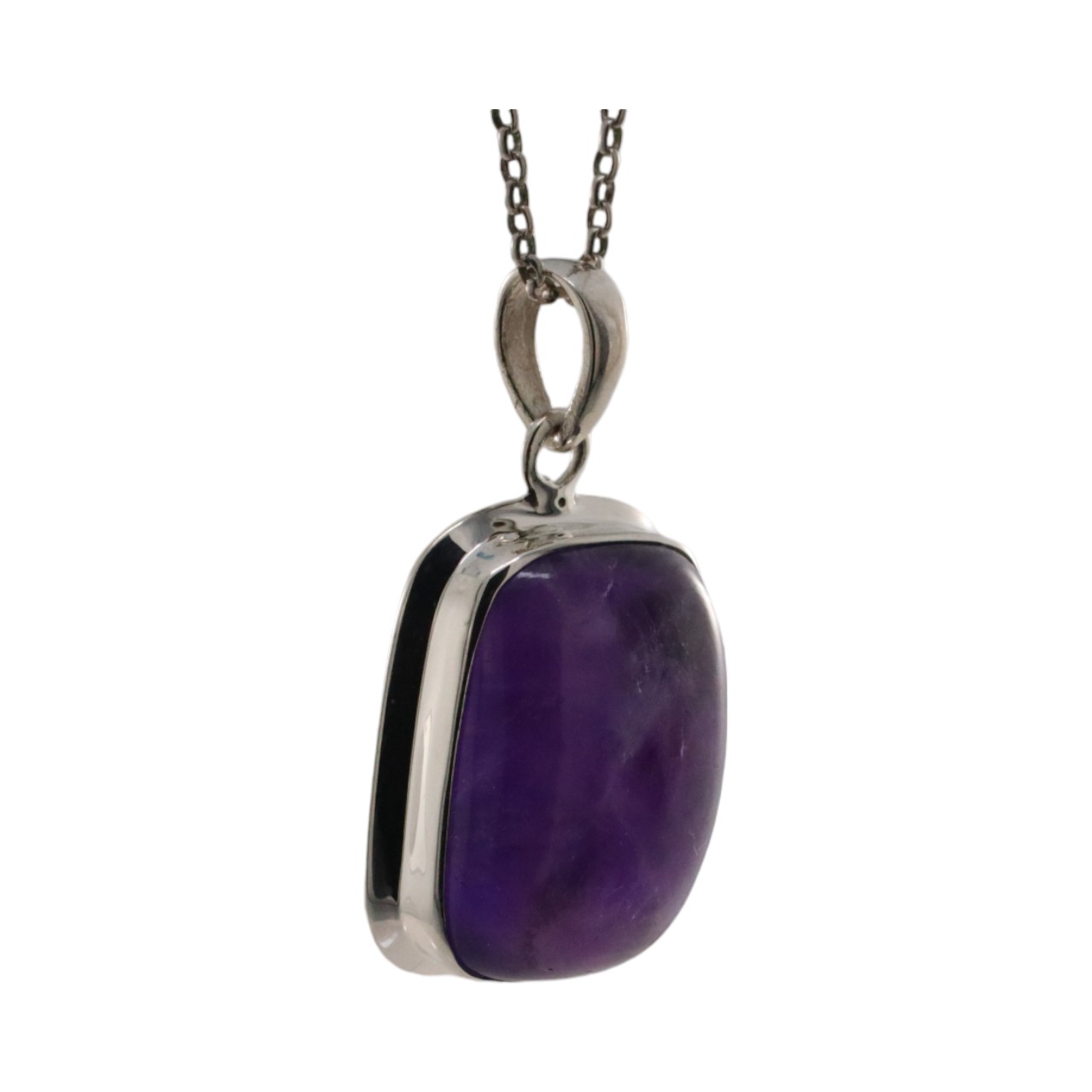 Stunning Amethyst Crystal Pendant in Sterling Silver - Elevate Your Style Now! - Image 6