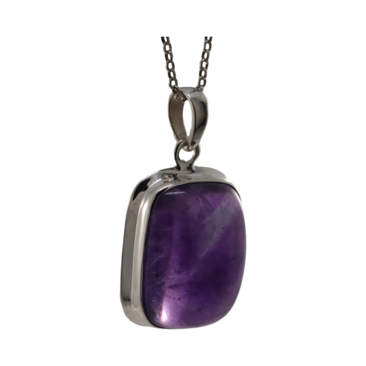 Stunning Amethyst Crystal Pendant in Sterling Silver - Elevate Your Style Now! - Image 5