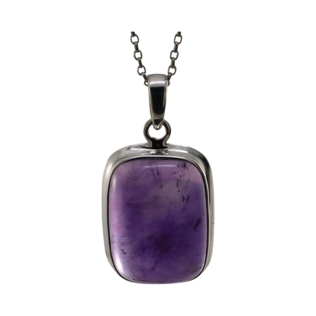 Stunning Amethyst Crystal Pendant in Sterling Silver - Elevate Your Style Now! - Image 7