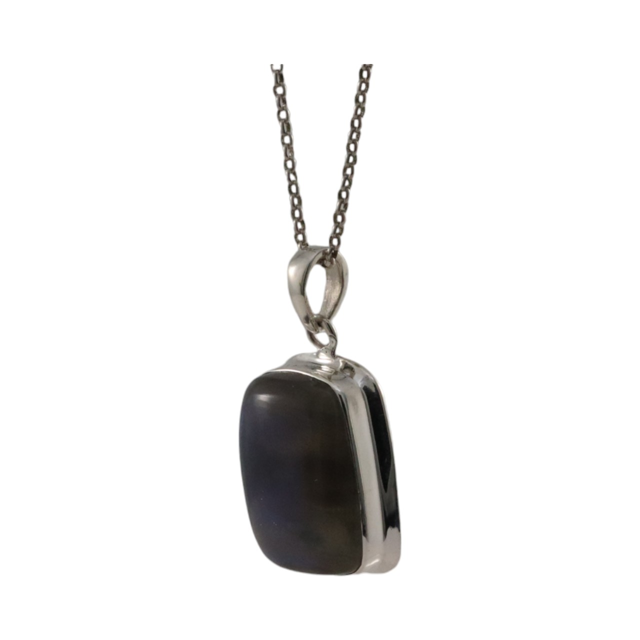 Stunning Labradorite Crystal Pendant in Sterling Silver - Elevate Your Style! - Image 4