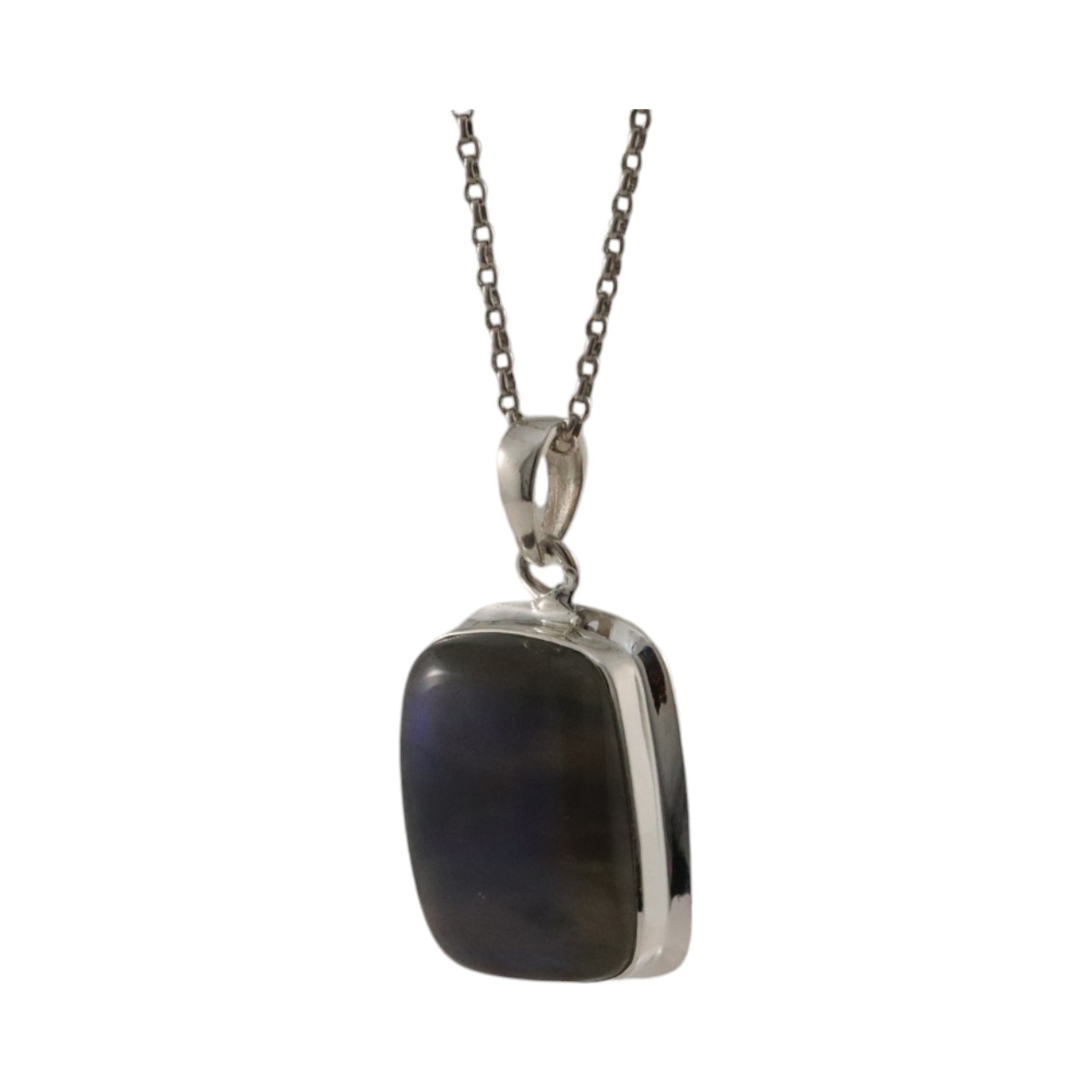 Stunning Labradorite Crystal Pendant in Sterling Silver - Elevate Your Style! - Image 5