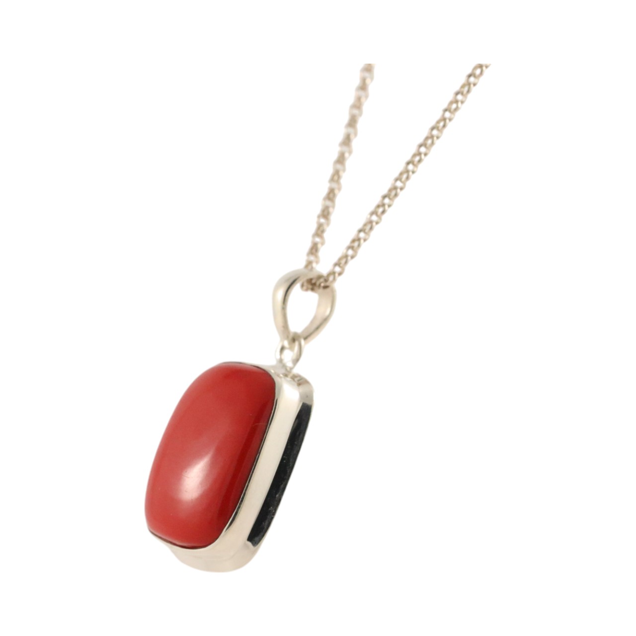 Red Coral Sterling Silver Pendant – Affordable Statement Piece for Any Occasion - Image 8