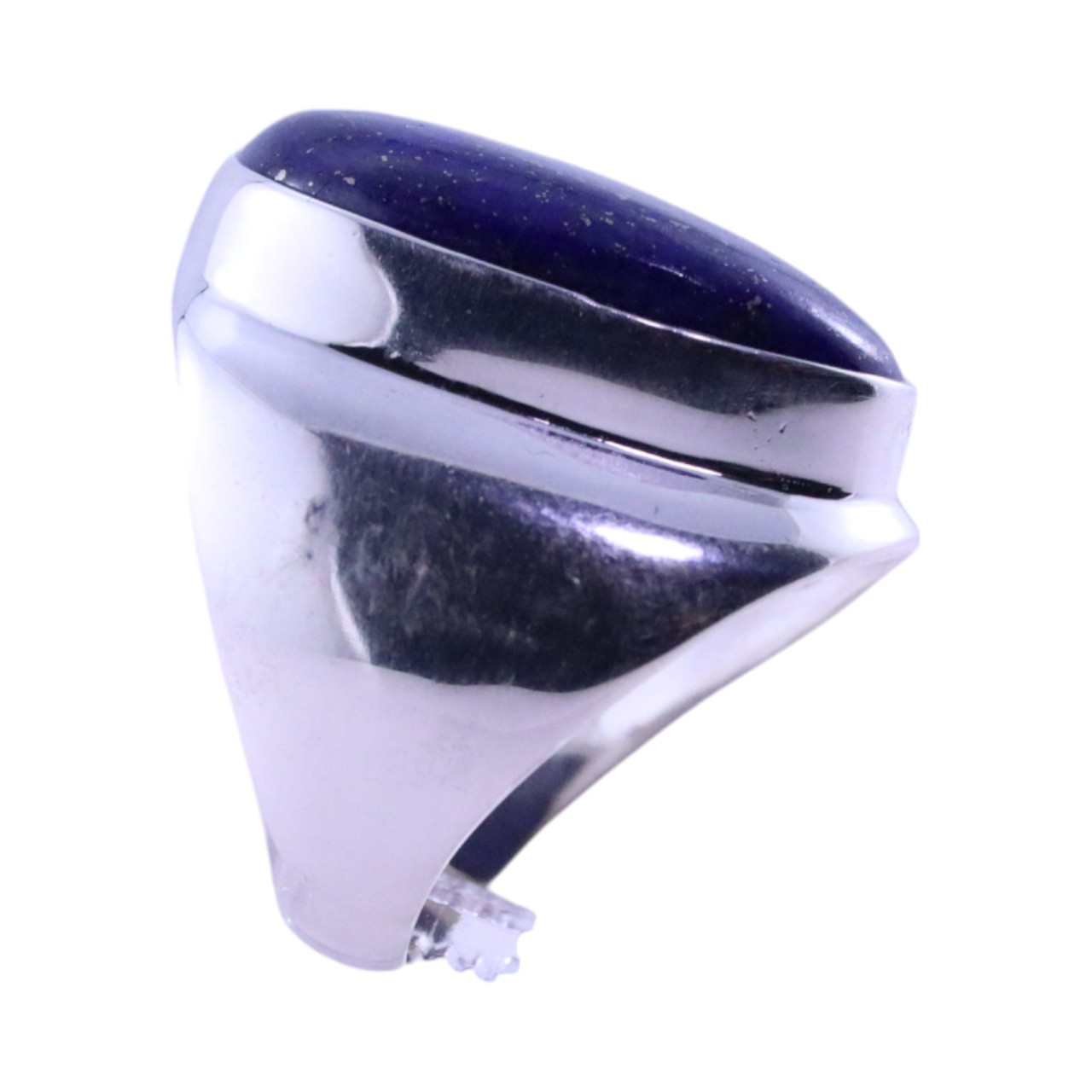 Natural Lapis Lazuli Stone Ring - A Stunning Addition to Your Jewelry Collection! - Image 2