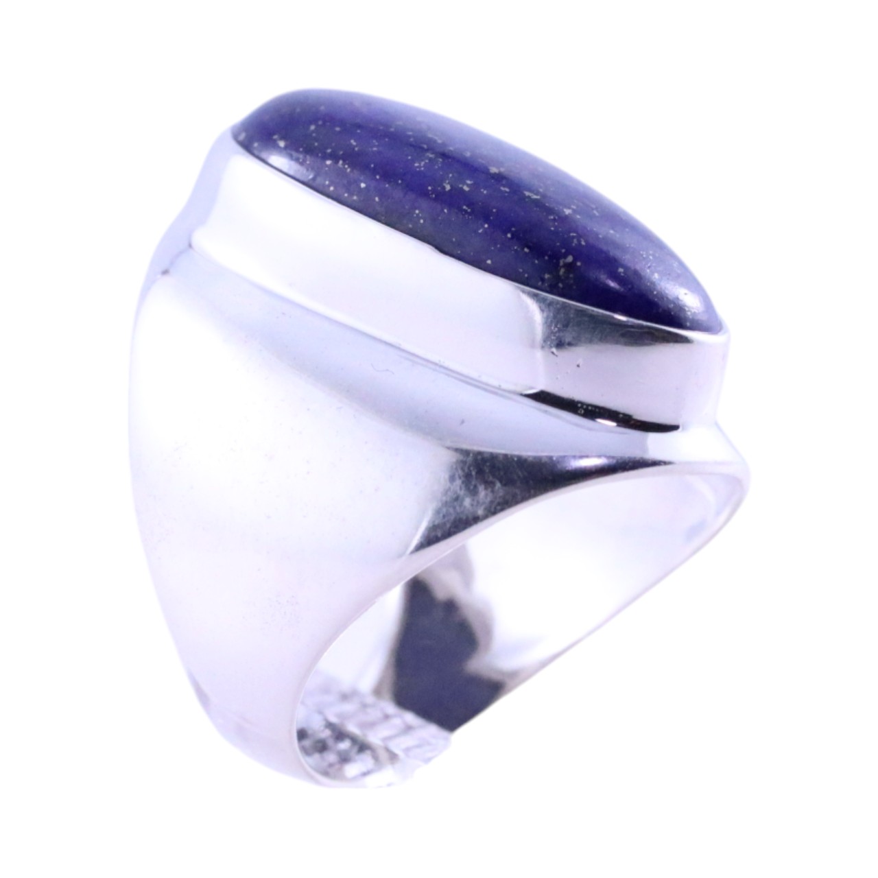 Natural Lapis Lazuli Stone Ring - A Stunning Addition to Your Jewelry Collection! - Image 3
