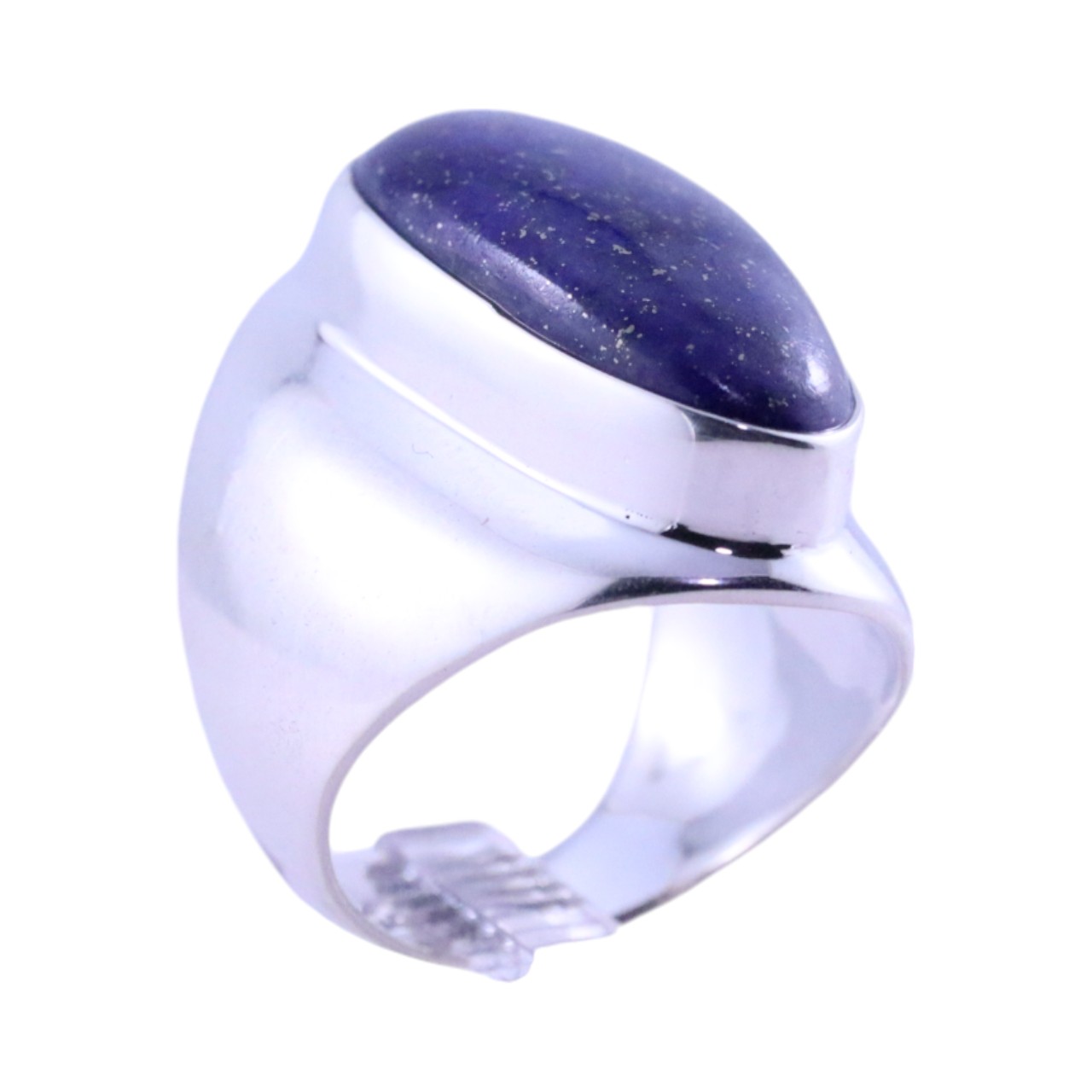 Natural Lapis Lazuli Stone Ring - A Stunning Addition to Your Jewelry Collection! - Image 5