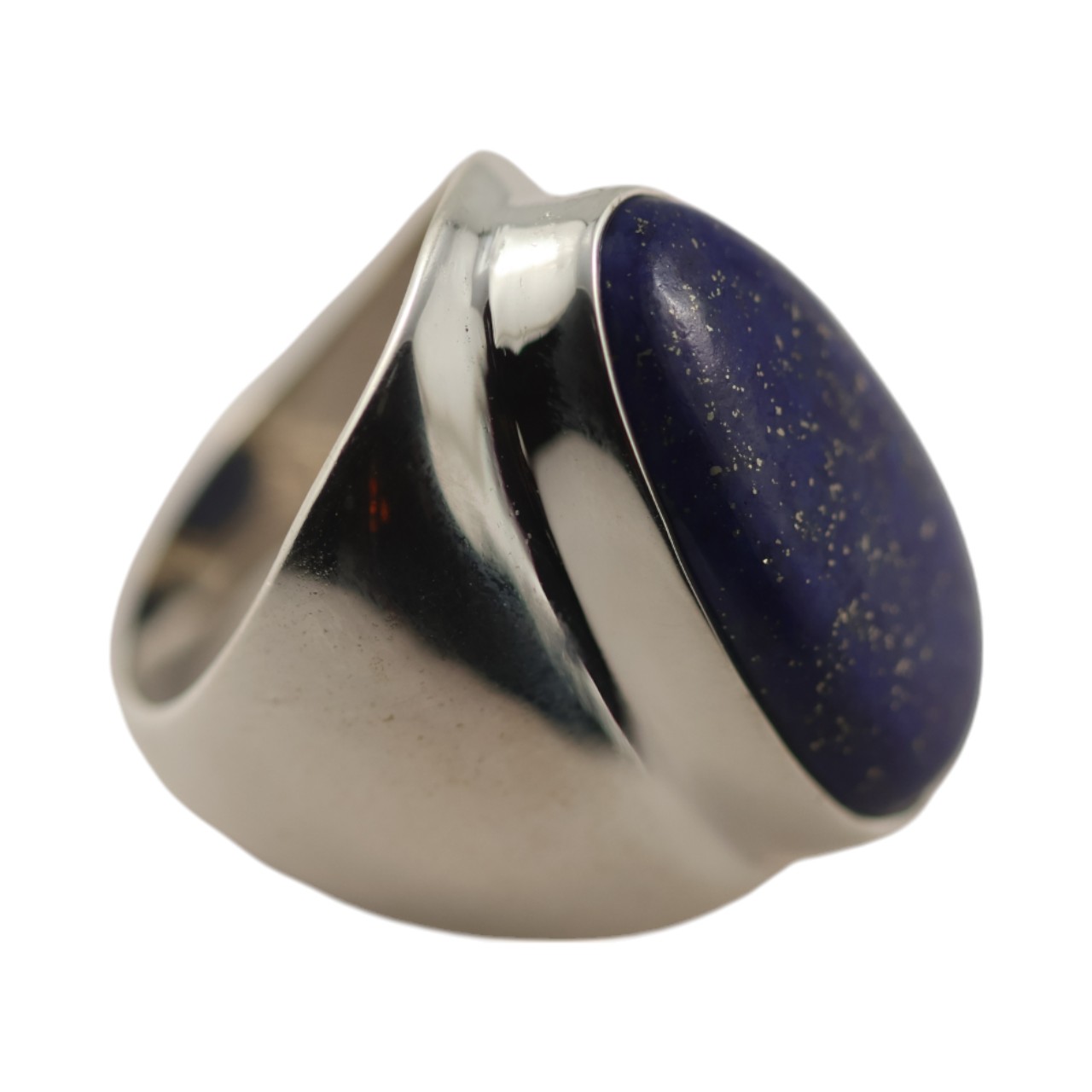 Natural Lapis Lazuli Stone Ring - A Stunning Addition to Your Jewelry Collection! - Image 6