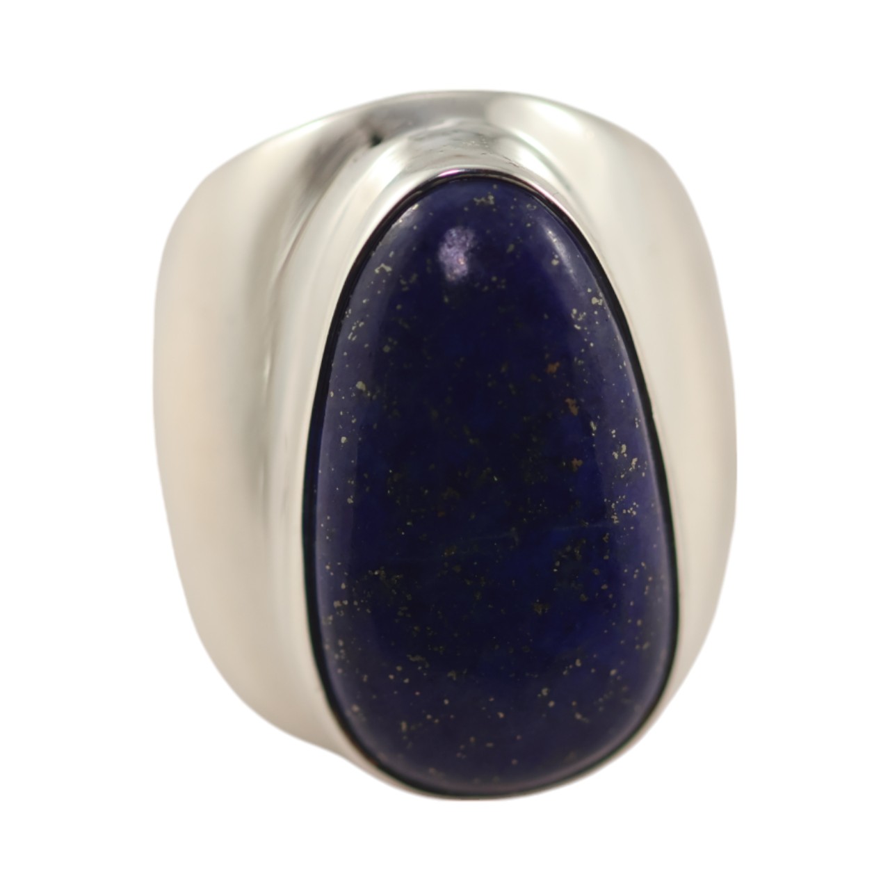 Natural Lapis Lazuli Stone Ring - A Stunning Addition to Your Jewelry Collection! - Image 9