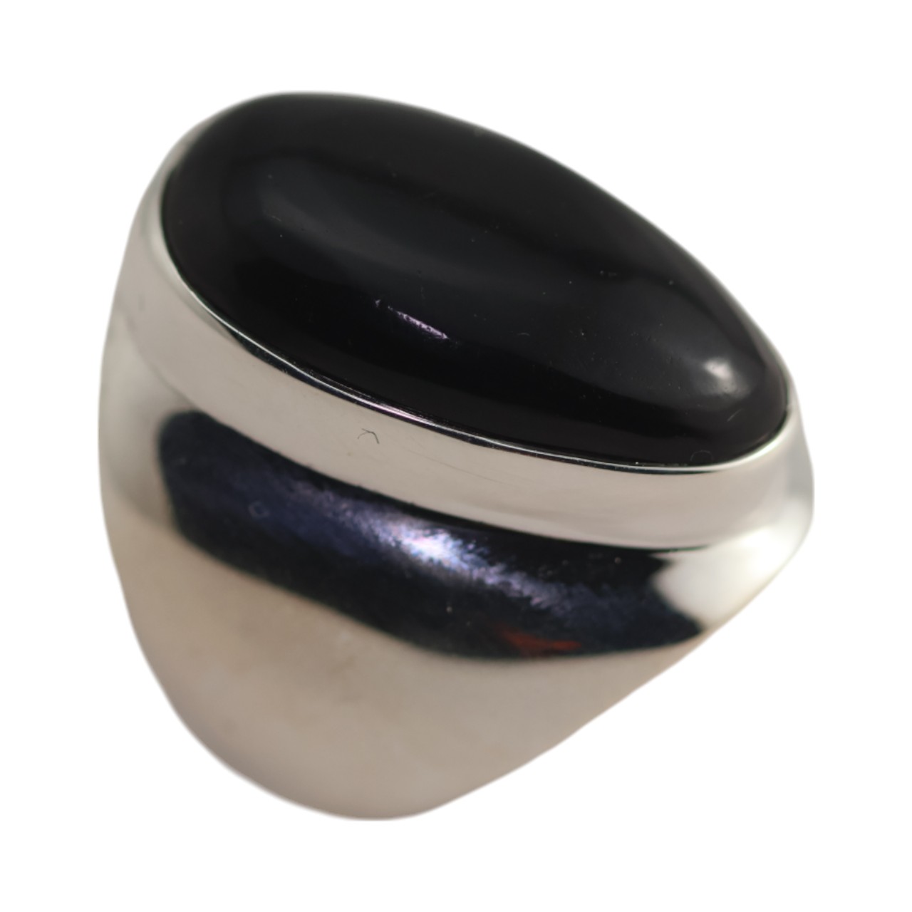 Transform your Style with our Exquisite Black Onyx Silver Ring - Shop Now! - Image 3