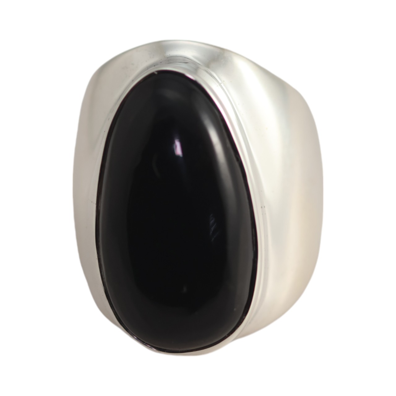 Transform your Style with our Exquisite Black Onyx Silver Ring - Shop Now! - Image 5