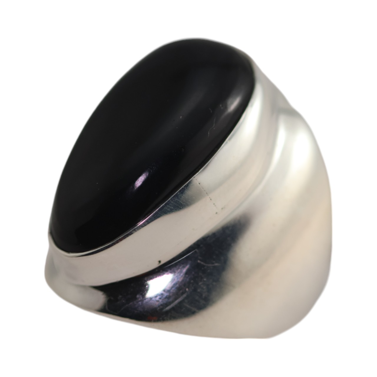 Transform your Style with our Exquisite Black Onyx Silver Ring - Shop Now! - Image 6