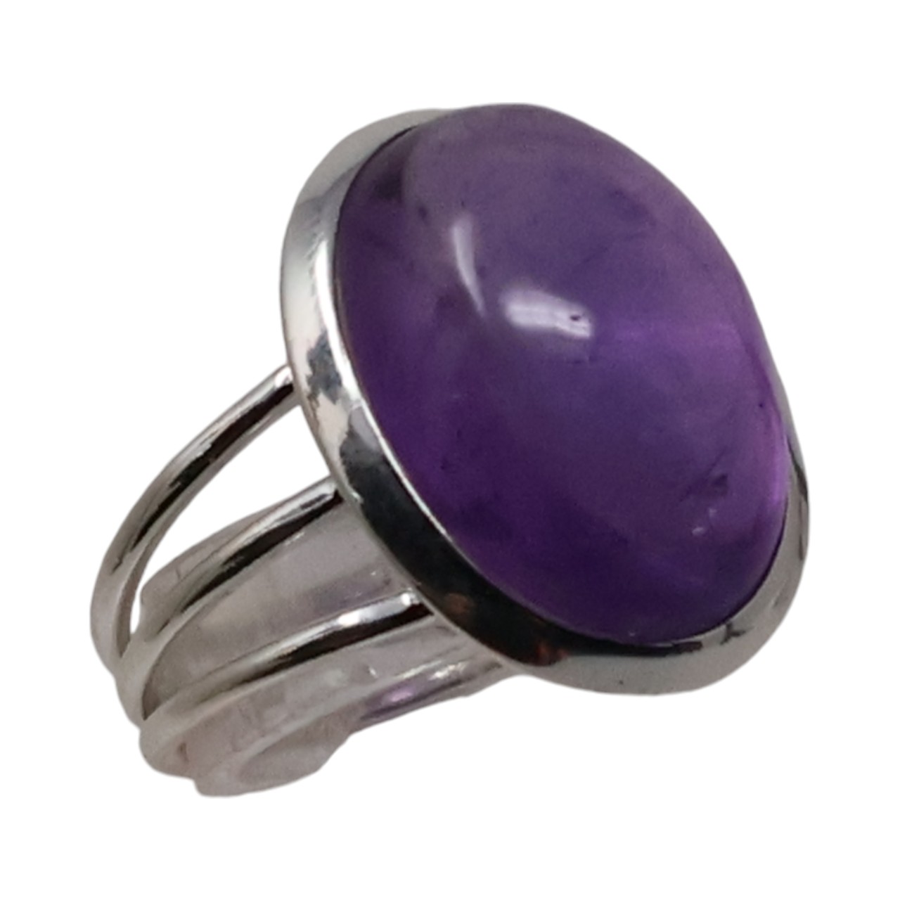Stunning Silver Ring with Amethyst: Elevate Your Look with this Alluring Stone - Image 5