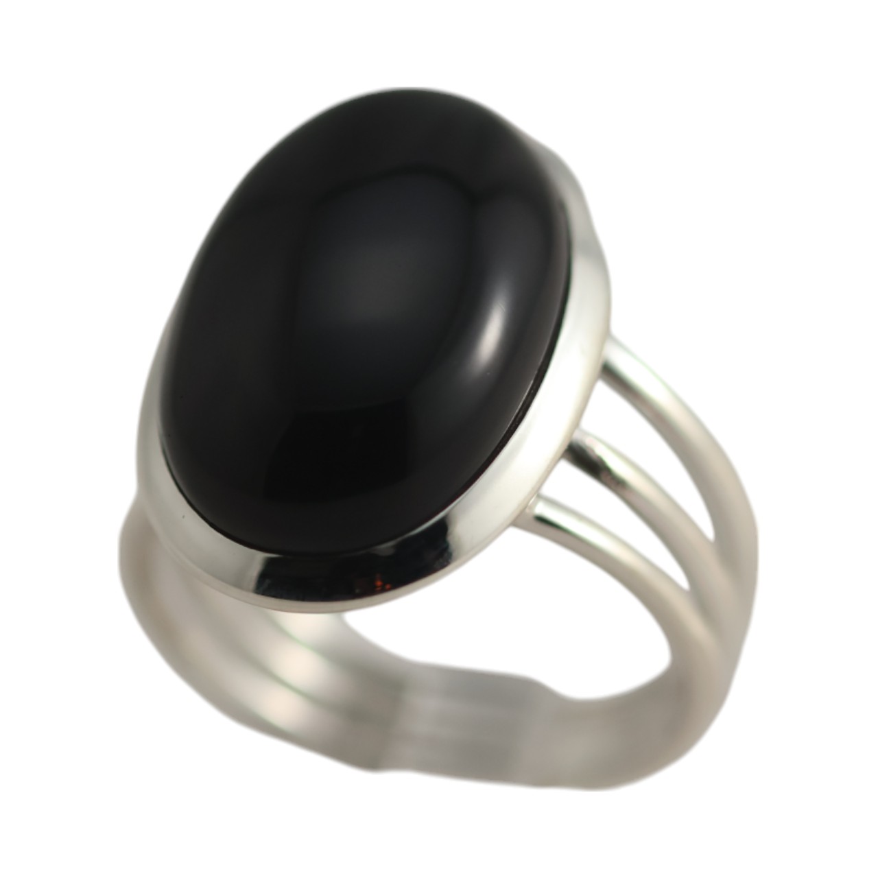 Stunning Silver Ring with Black Onyx | Elevate Your Style with Sleek Sophistication - Image 4