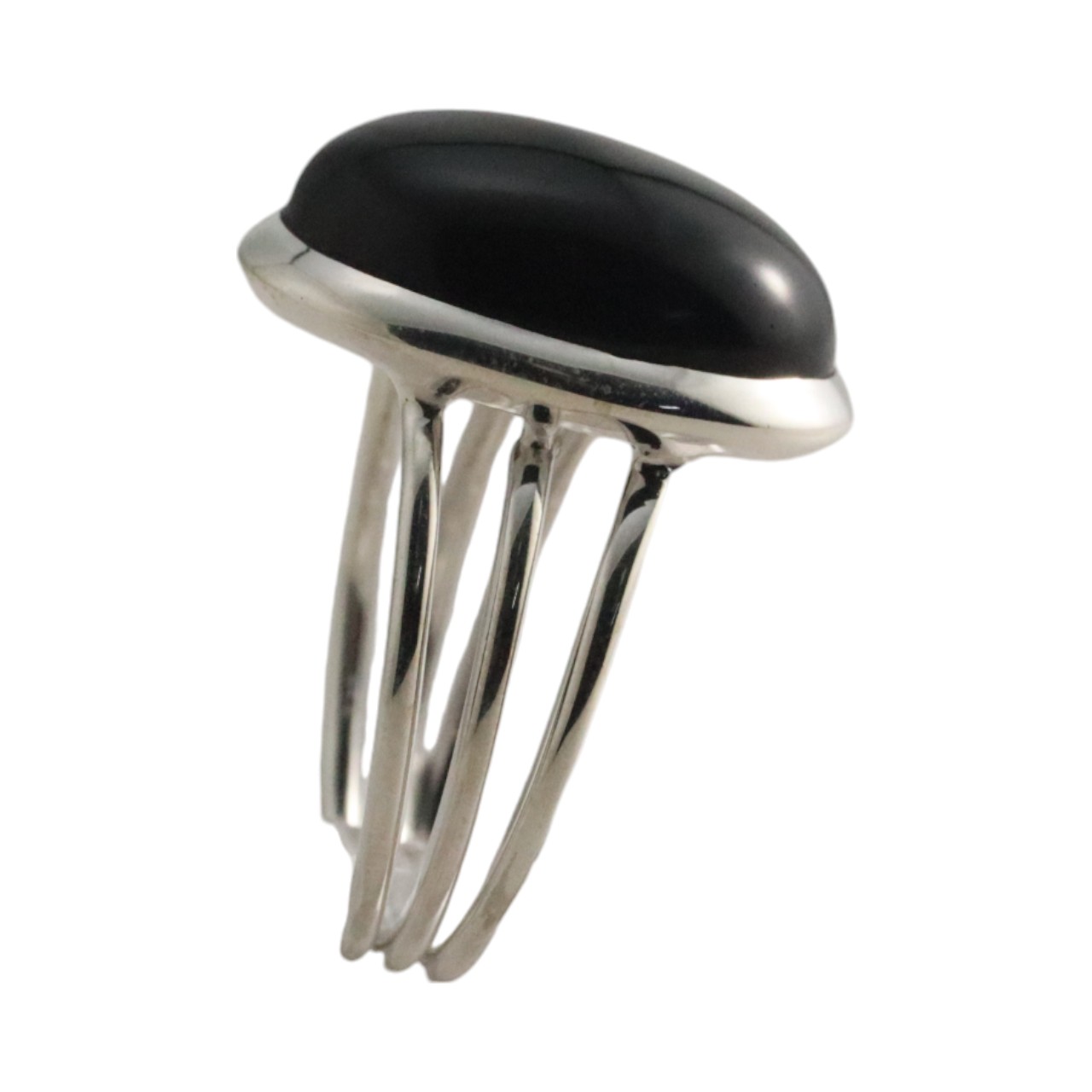 Stunning Silver Ring with Black Onyx | Elevate Your Style with Sleek Sophistication - Image 7