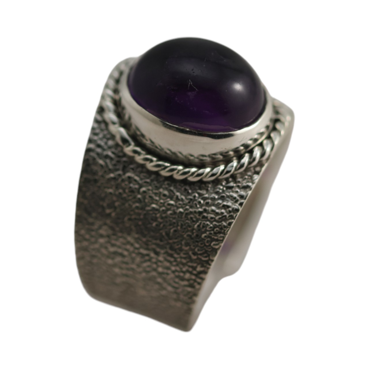 Our Sterling Silver Amethyst Ring - Add a Touch of Elegance - Image 4