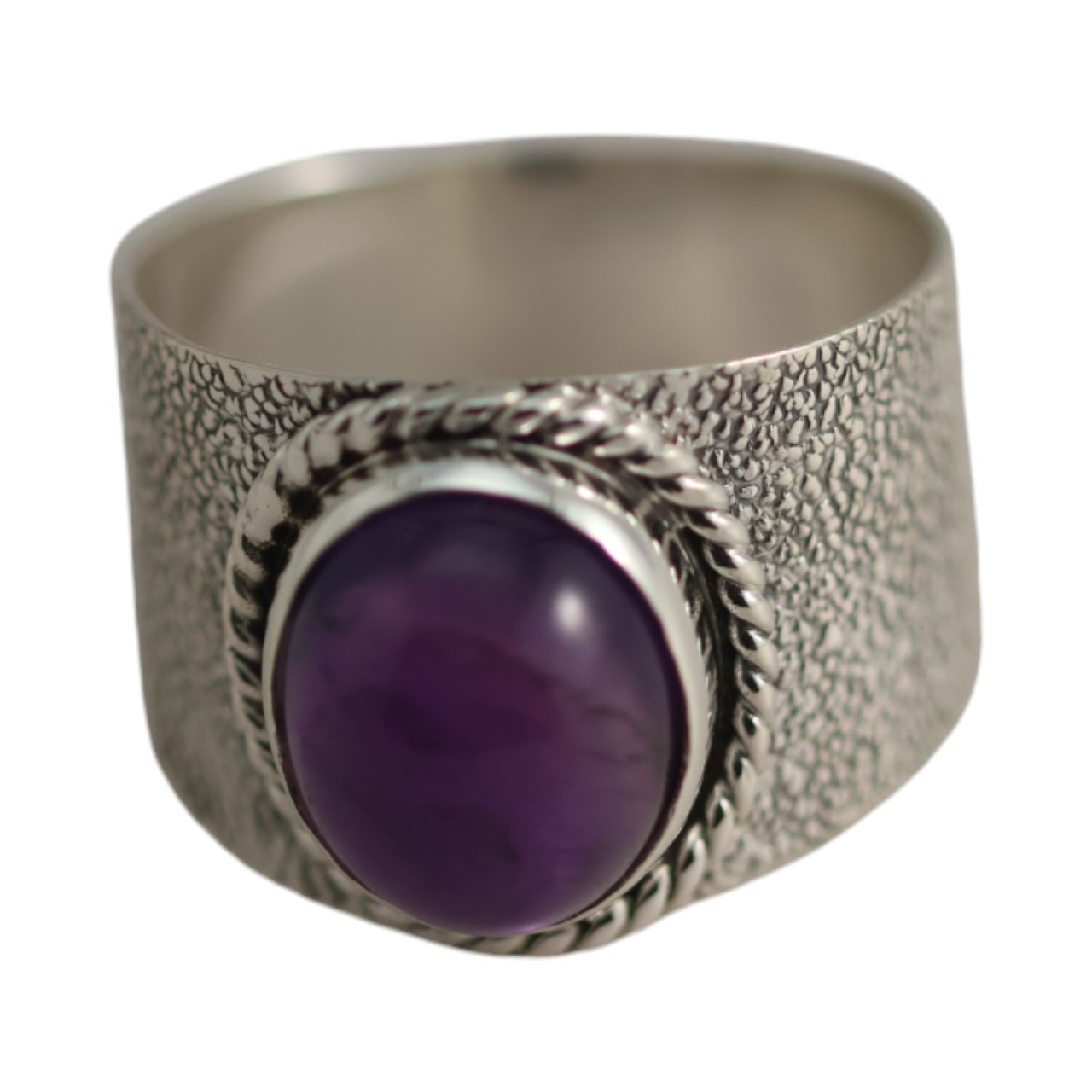 Our Sterling Silver Amethyst Ring - Add a Touch of Elegance - Image 6