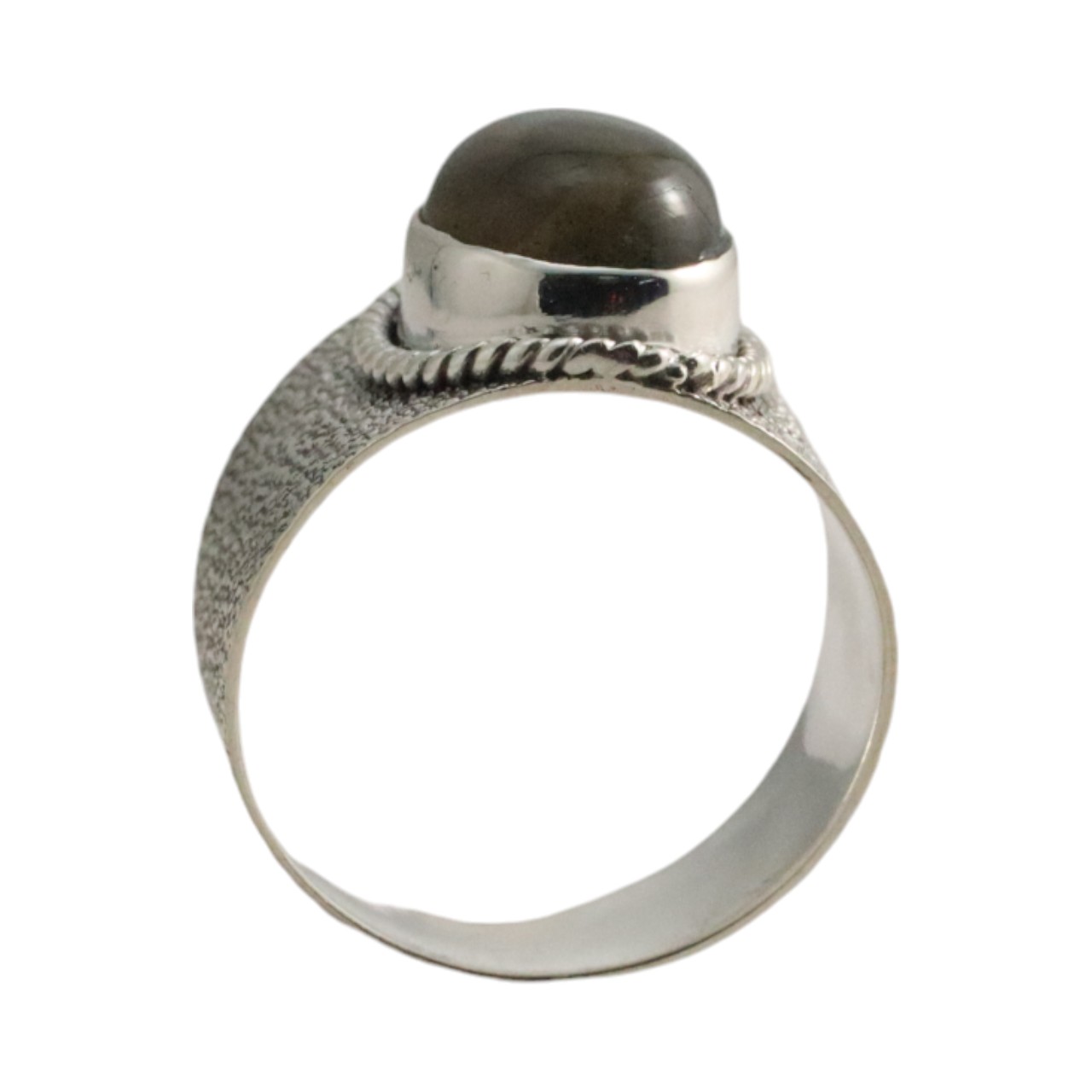 Discover the Sterling Silver Labradorite Ring: Sleek Style and Stunning Shine - Image 3