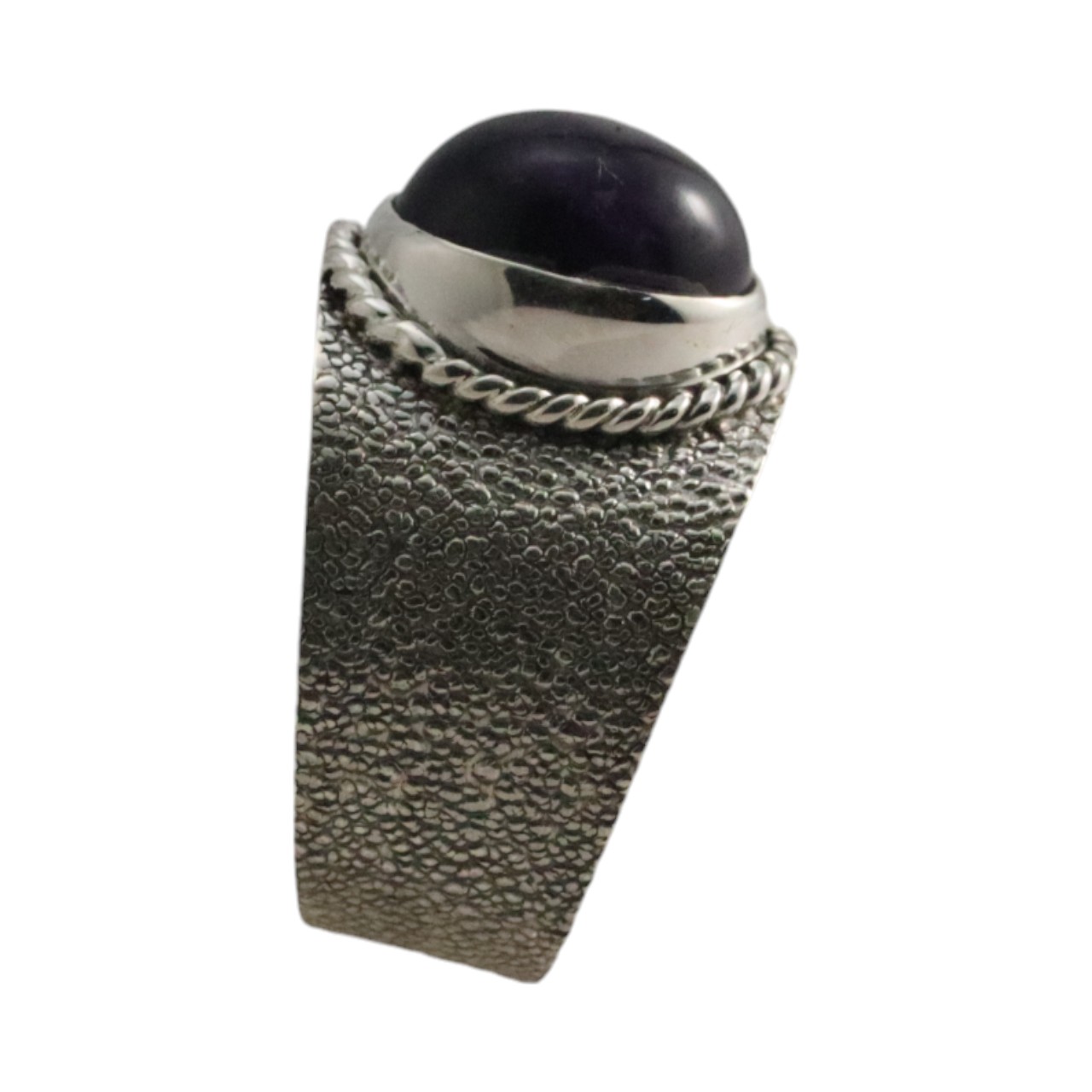 Sterling Silver Black Onyx Ring for a Bold Statement - Image 2