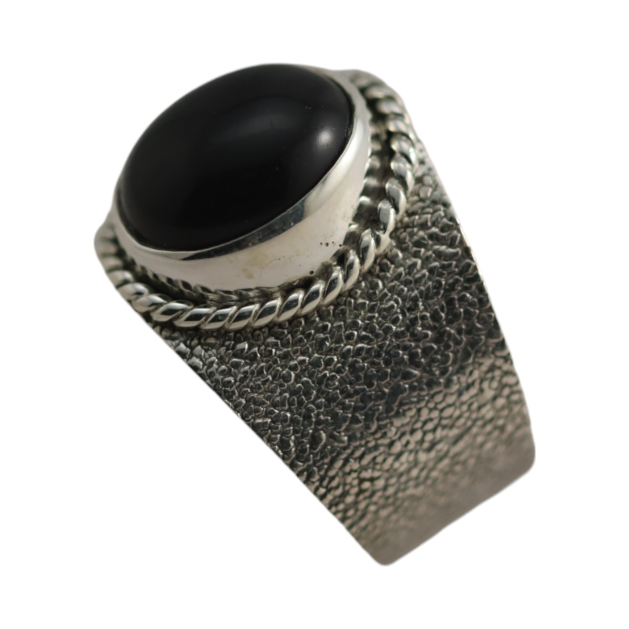 Sterling Silver Black Onyx Ring for a Bold Statement - Image 5
