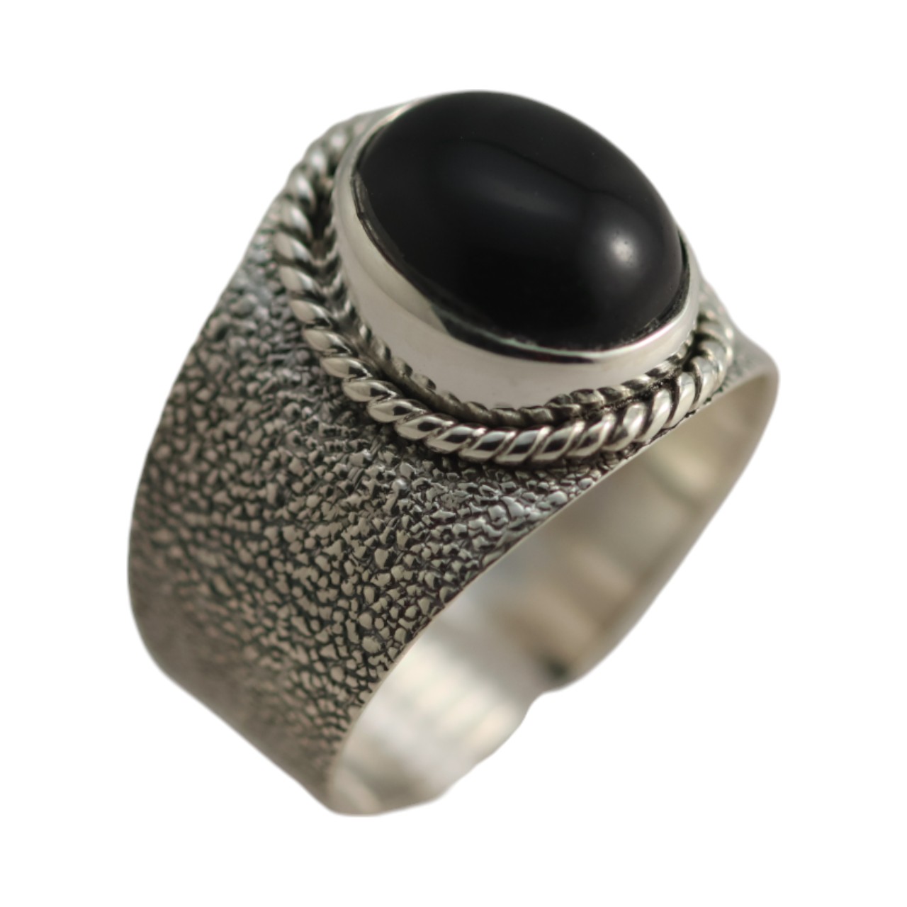 Sterling Silver Black Onyx Ring for a Bold Statement - Image 7