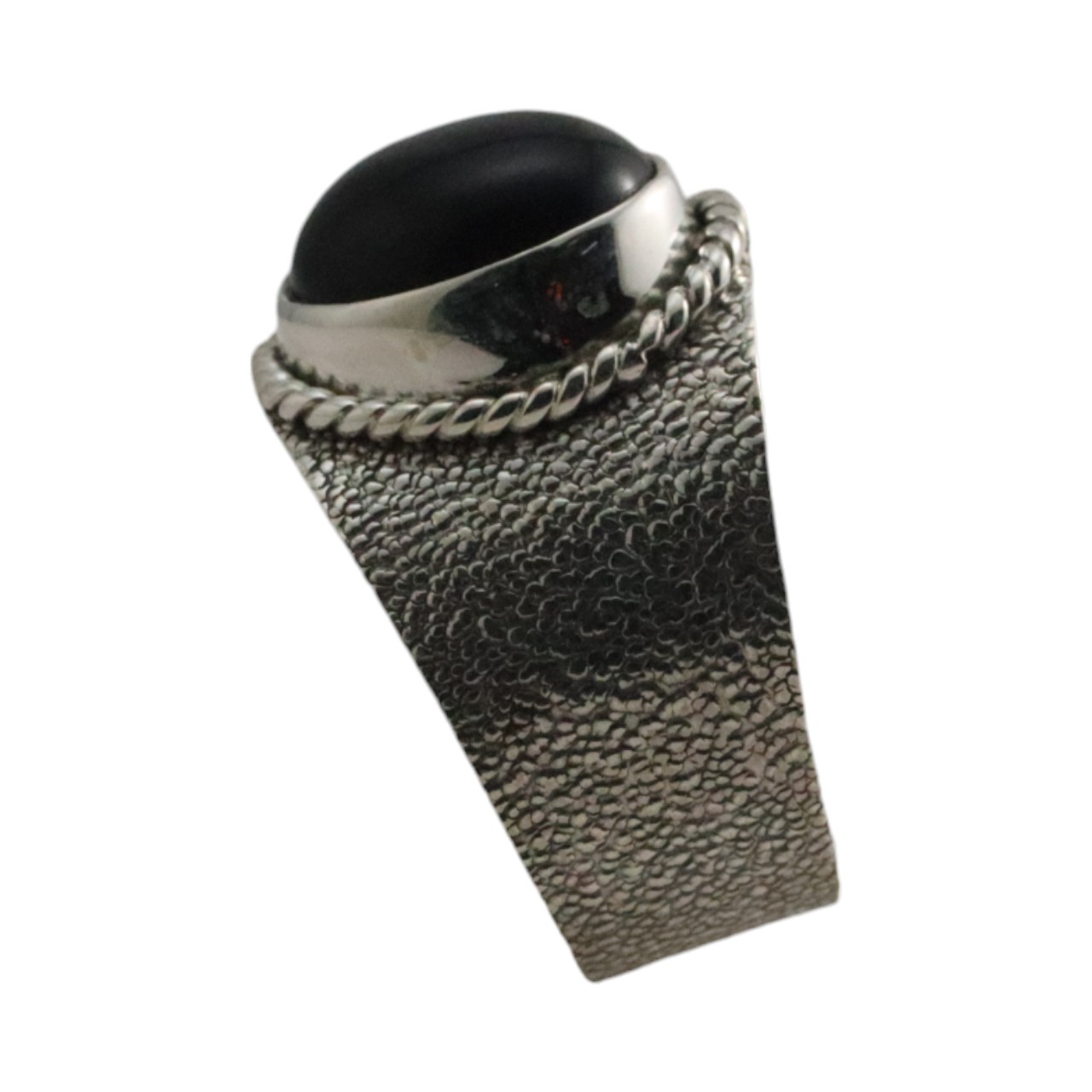 Sterling Silver Black Onyx Ring for a Bold Statement - Image 8