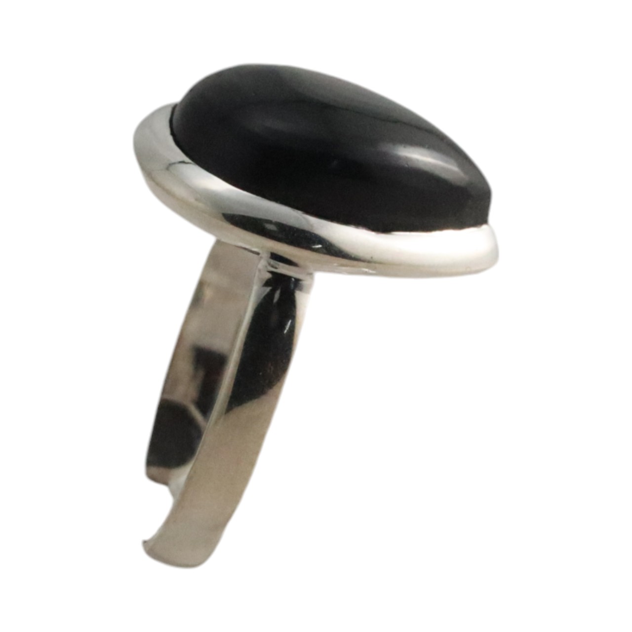Elegance of our Tear Drop Shaped Black Onyx Ring | Limited Stock Available! - Image 6