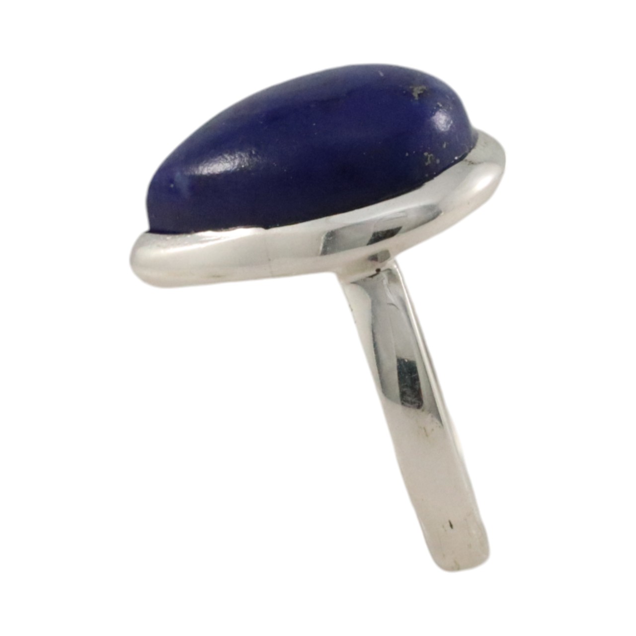 Effortless Elegance: Pear Shape Lapis Lazuli Gemstone Ring for a Touch of Sophistication - Image 7