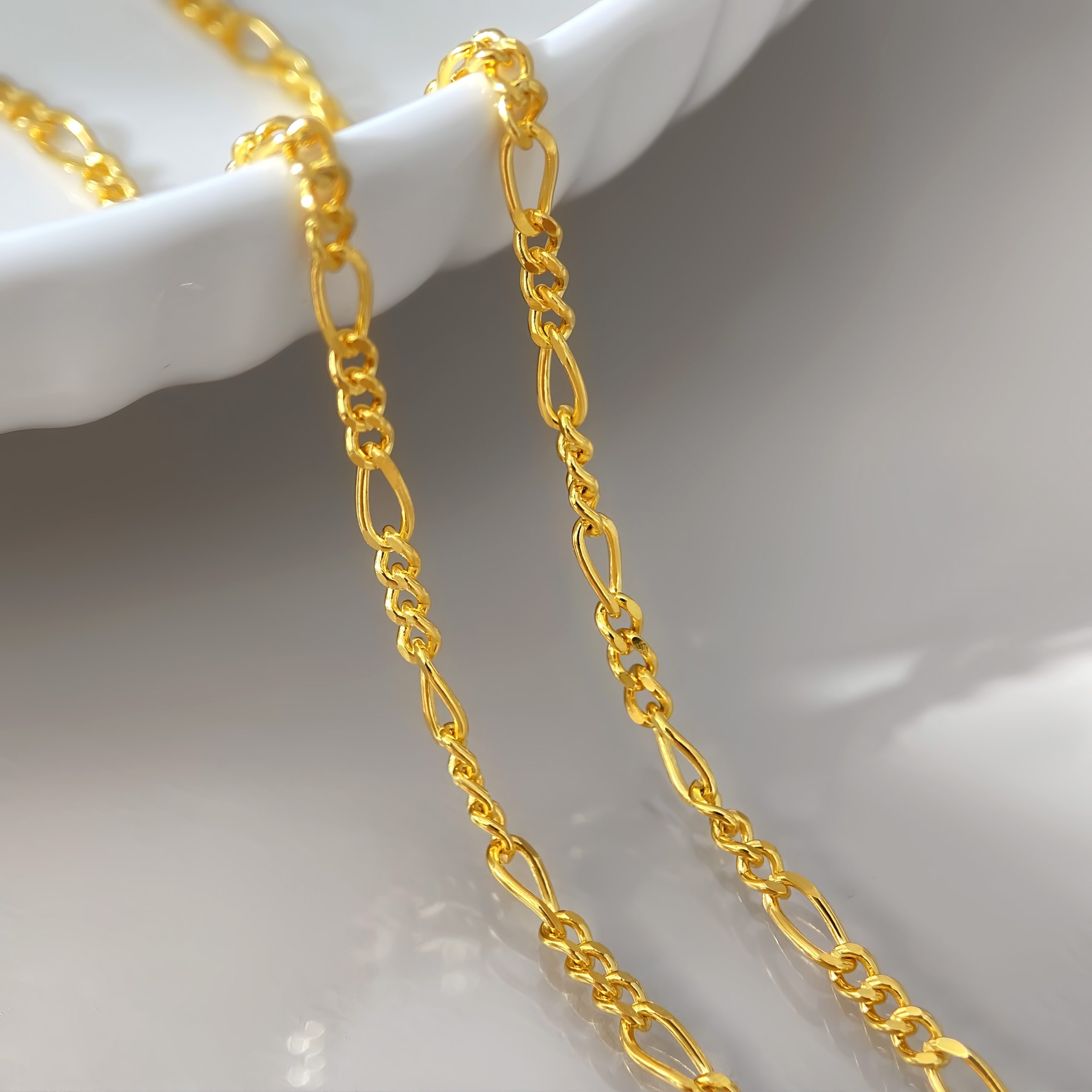 Gold Plated Chain Minimalist Jewelry - Elegant Dainty Necklace for Women - Image 2